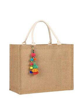 Beach Bag, Large Beach Bag for Women, Woven Straw Beach Tote Bag